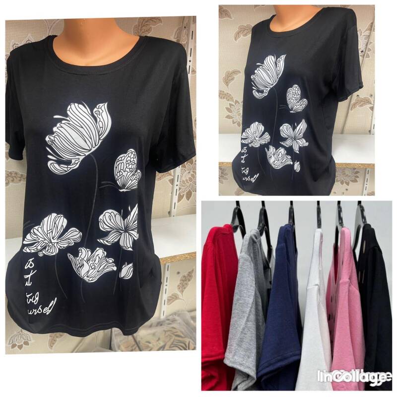 Bluzki damskie Roz L-3XL, Mix Kolor Paczka 12 szt